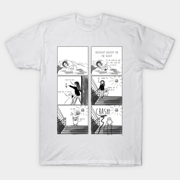 Inkberry Comics: Fire Marshal T-Shirt by hollydoesart